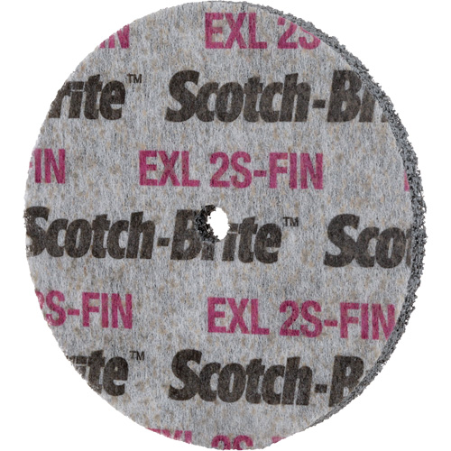 Meule homog&egrave;ne Scotch-Brite EXL, 3" x 1/2", Arbre de 1/4" Seagulf Marine Industries Inc.