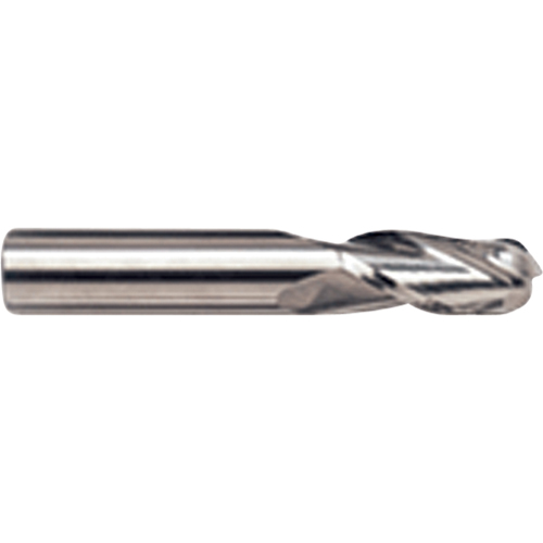 Ball Nose End Mill, 1/8" Dia., 4 Flutes, Carbide Seagulf Marine Industries Inc.