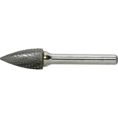 Solid Carbide Burr, SG-1, 1/4" Dia., 1/4" Shank, 5/8" Depth of Cut Seagulf Marine Industries Inc.