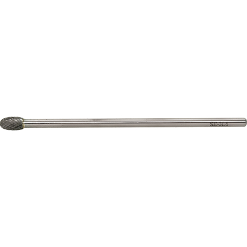Solid Carbide Burr, SE-1L6, 1/4" Dia., 1/4" Shank, 3/8" Depth of Cut Seagulf Marine Industries Inc.