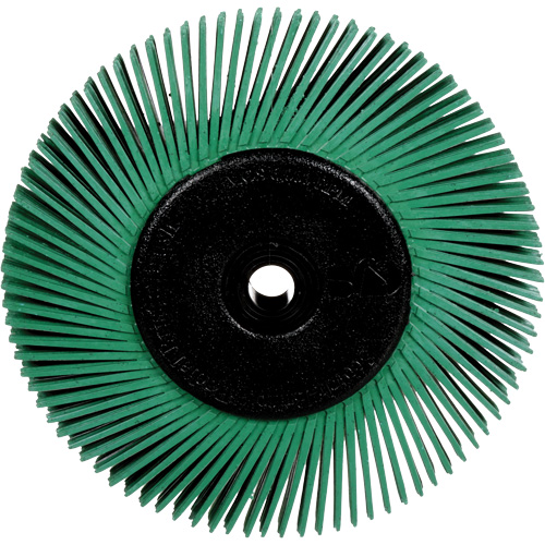 Brosses radiales bristle pour meuleuses d'&eacute;tabli, Grain 50X, 6" dia. Seagulf Marine Industries Inc.