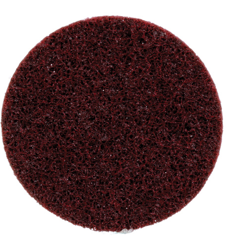 Disque &agrave; bande de conditionnement de surface Scotch-Brite, 3" dia., Grain Moyen, Oxyde d'aluminium Seagulf Marine Industries Inc.