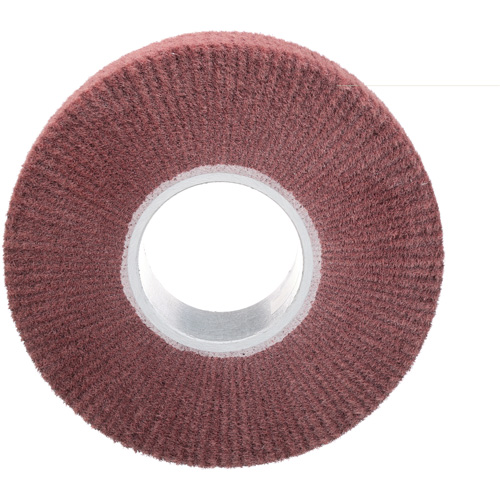 Brosse &agrave; lamelle de finition Scotch-Brite, Oxyde d'aluminium, Grain Tr&egrave;s fin, 8" x 2" x 3" Seagulf Marine Industries Inc.