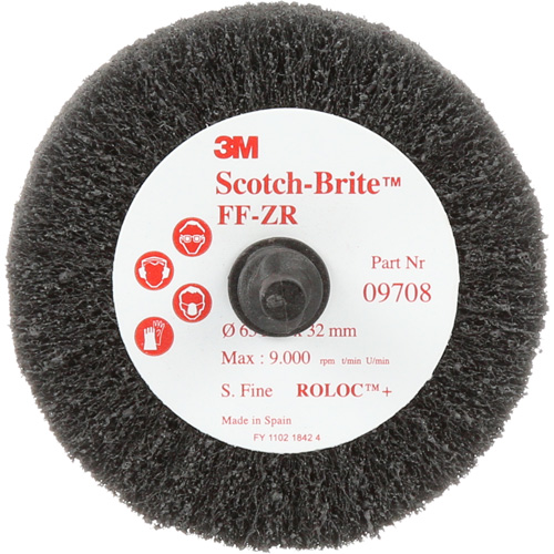 Brosse &agrave; lamelles pour la coupe et le polissage Scotch-Brite, Oxyde d'aluminium, Grain Fin, 2-1/2" x 1-1/4" x 1/4" Seagulf Marine Industries Inc.