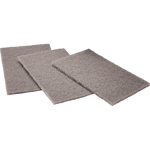 Tampons manuels Scotch-Brite, Carbure de silicium, 6" x 9", Grain Moyen Seagulf Marine Industries Inc.