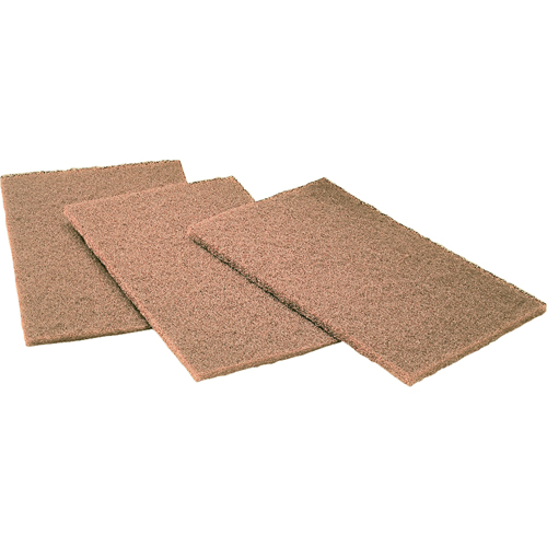 Scotch-Brite Hand Pads, Aluminum Oxide, 6" x 9", Coarse Grit Seagulf Marine Industries Inc.
