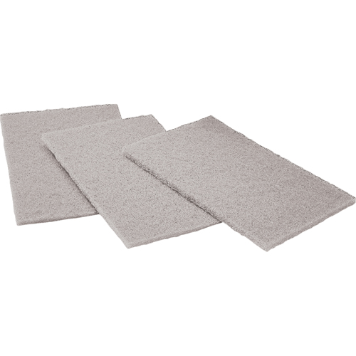 Tampons manuels Scotch-Brite, Carbure de silicium, 6" x 9", Grain Ultra fin Seagulf Marine Industries Inc.