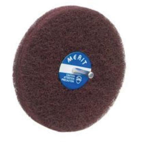 Abrasotex Non-Woven Disc Wheel, 5" Dia., Medium Grit, Aluminum Oxide Seagulf Marine Industries Inc.