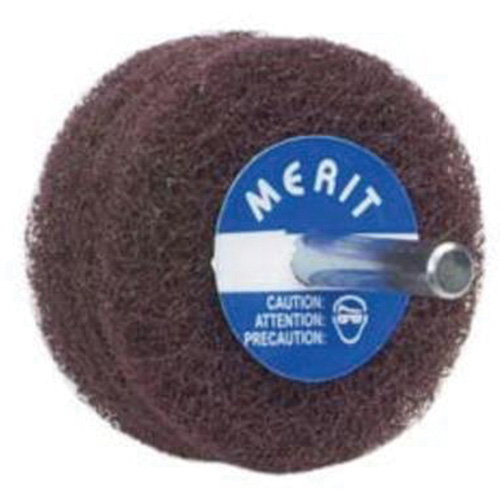 Abrasotex Non-Woven Disc Wheel, 5" Dia., Medium Grit, Aluminum Oxide Seagulf Marine Industries Inc.