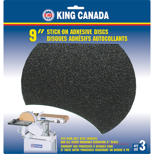 Wood Sanding Disc, 9" Dia., 60 Grit Seagulf Marine Industries Inc.