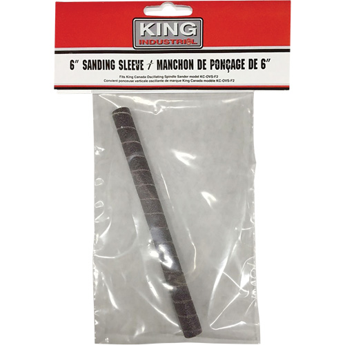 3/8" Wood Sanding Sleeve with 80 Grit Seagulf Marine Industries Inc.