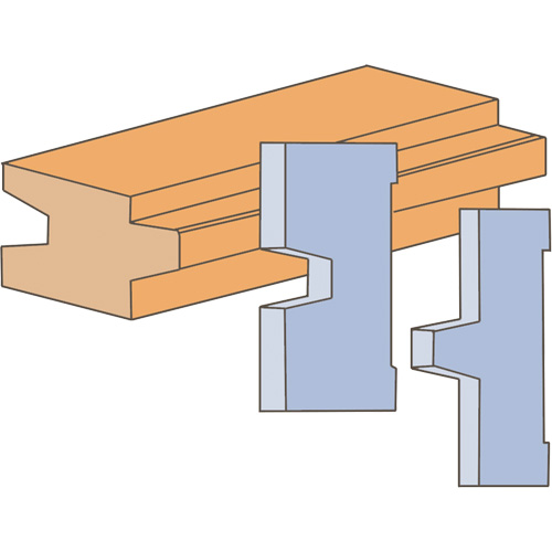 Tongue & Groove Moulding Cutter Set Seagulf Marine Industries Inc.