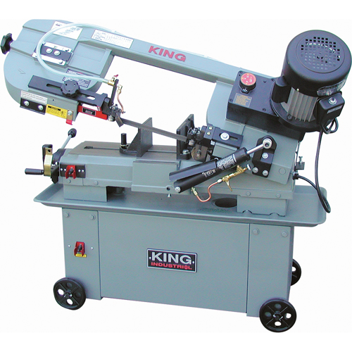 Metal Cutting Band Saws With Geardrive, Horizontal/Vertical, Round 7" and 7" x 12" Rectangular Cutting Capacity Seagulf Marine Industries Inc.