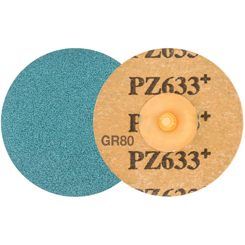 Disque de ponçage TWIST TOPCUT, 3" dia., Grain 80, Zirconium Seagulf Marine Industries Inc.