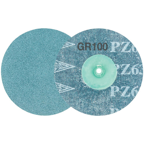 Disque de ponçage TWIST TOPCUT, 3" dia., Grain 100, Zirconium Seagulf Marine Industries Inc.