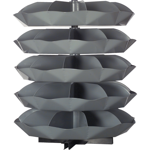 Modules de stockage Rotabin, 625 lb Capacit&eacute; par niveau, 4 Niveau(x), 45" ha x 44" dia Seagulf Marine Industries Inc.