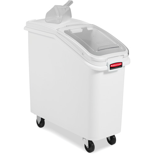 Mobile Ingredient Bins with Sliding Lid, 2.75 cu. ft. Capacity, 28" H x 13-13/100" W x 29-1/4" D Seagulf Marine Industries Inc.
