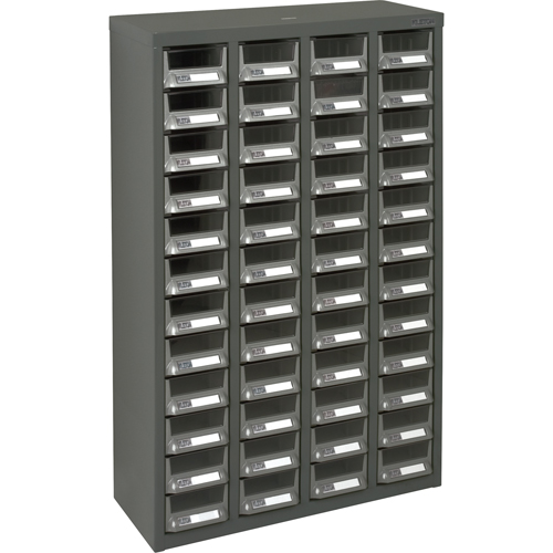 Casiers pour pi&egrave;ces KPC-400, Acier galvanis&eacute;, 48 tiroirs, 22-3/5" x 8-7/10" x 36-9/10", Gris Seagulf Marine Industries Inc.