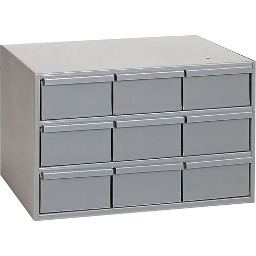 Industrial Drawer Cabinets, 9 Drawers, 17-1/4" W x 11-5/8" D x 10-7/8" H, Grey Seagulf Marine Industries Inc.