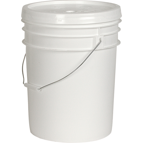 Seau d'usage g&eacute;n&eacute;ral sans couvercle, Plastique, 4 L Seagulf Marine Industries Inc.