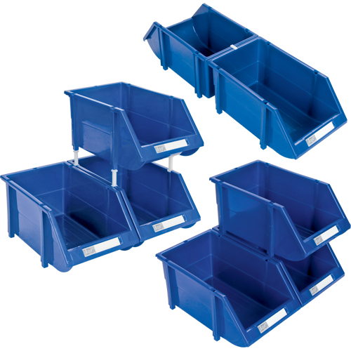 Stack & Hang Bin, 7-7/8" W x 7" H x 17-11/16" D, Yellow Seagulf Marine Industries Inc.