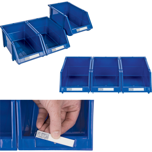 Stack & Hang Bin, 7-7/8" W x 7" H x 17-11/16" D, Yellow Seagulf Marine Industries Inc.