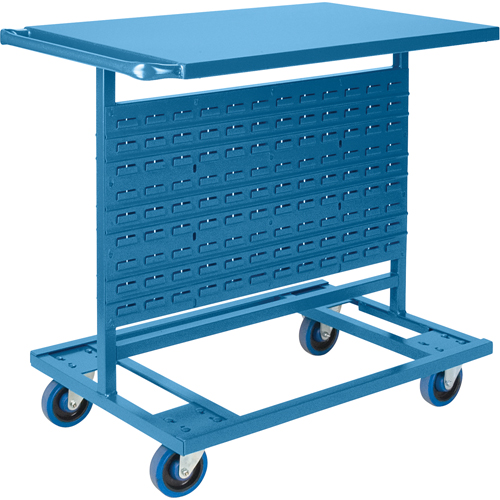 Chariots porte-contenants - Chariot seulement, &agrave; deux c&ocirc;t&eacute;s, 24" la x 38-1/2" p x 36-1/2" h Seagulf Marine Industries Inc.