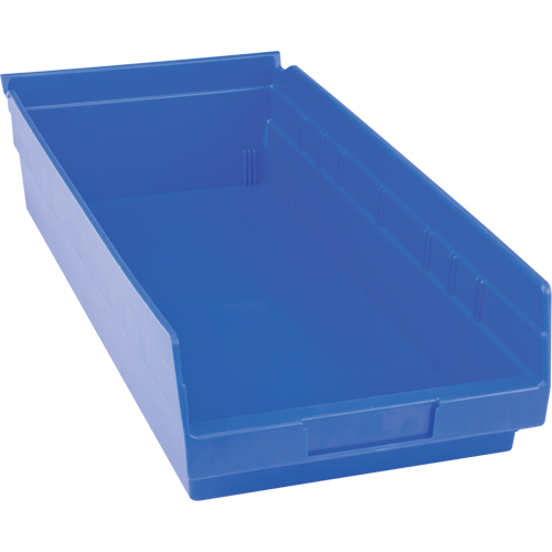 Bacs pour tablette en plastique, 8-3/8" la x 4" H x 17-7/8" p, Bleu, Capacit&eacute; 20 lb Seagulf Marine Industries Inc.