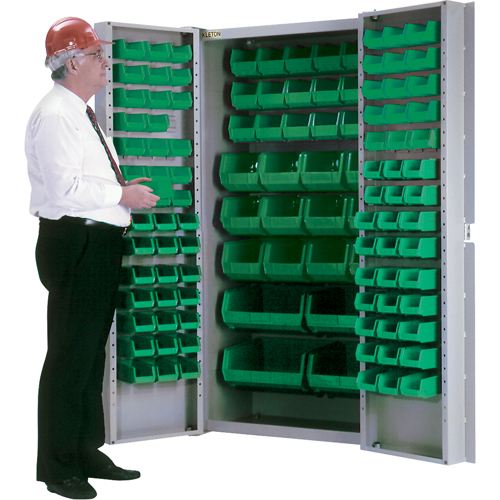 Deep-Door Combination Cabinet, 38" W x 24" D x 72" H, 36 Shelves Seagulf Marine Industries Inc.