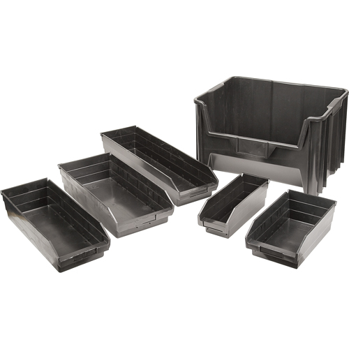 Bacs &agrave; pi&egrave;ces en plastique recycl&eacute;, 4-1/8" la x 11-5/8" p x 4" h, Capacit&eacute; de 30 lb Seagulf Marine Industries Inc.