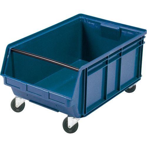 Bac g&eacute;ant empilable et mobile, 11-7/8" ha x 18-3/8" la x 29" p, Capacit&eacute; de 150 lb, Bleu Seagulf Marine Industries Inc.