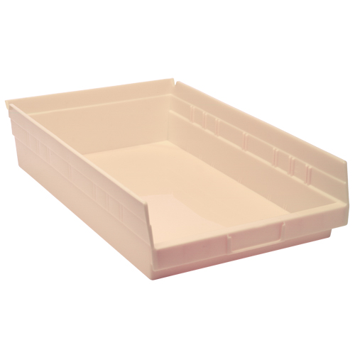 Bac pour &eacute;tag&egrave;re &eacute;conomique, 11-1/8" la, 4" h x 17-7/8" p, Ivoire Seagulf Marine Industries Inc.