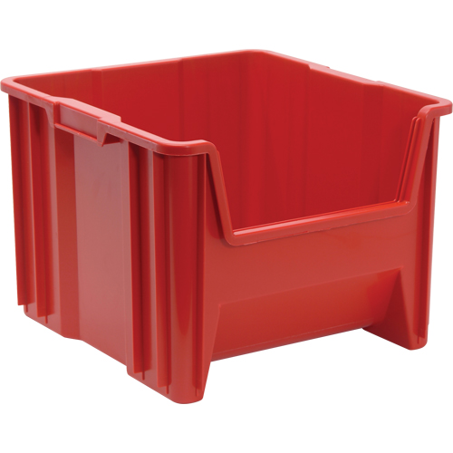 Contenants &agrave; empiler g&eacute;ants, 16,5" la x 17,5" p x 12,5" h, Rouge Seagulf Marine Industries Inc.