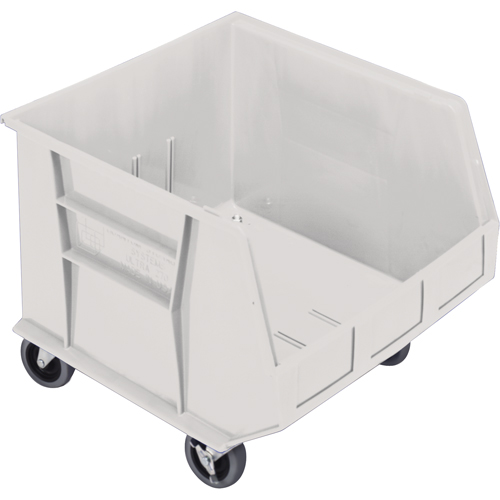 Mobile Bin, 14" H x 16-1/2" W x 18" D, 75 lbs. Capacity, Ivory Seagulf Marine Industries Inc.