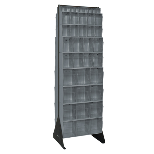 Tip-Out Bins Stand, 23-5/8" W x 16" D x 75" H, 72 Drawers Seagulf Marine Industries Inc.