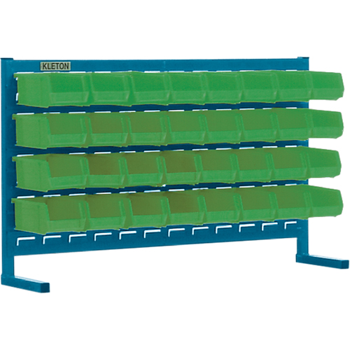 Rayonnage &agrave; persienne avec bacs, 32 bacs, 36" la x 8-1/4" p x 22" h Seagulf Marine Industries Inc.
