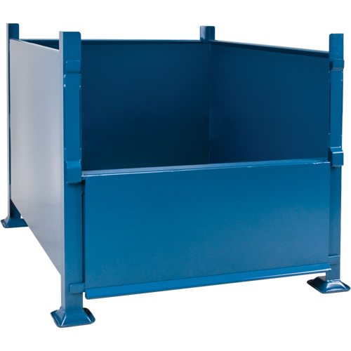 Bulk Stacking Containers, 30" H x 40.5" W x 48.5" D, 3500 lbs. Capacity Seagulf Marine Industries Inc.