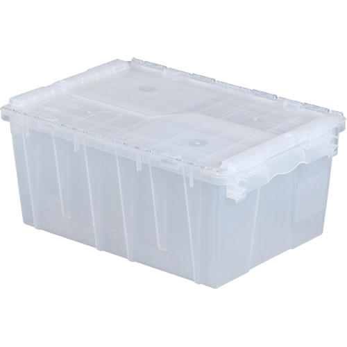 Contenants de distribution Flipak en plastique polypropyl&egrave;ne (PP), 21,8" x 15,2" x 9,3", Transparent Seagulf Marine Industries Inc.