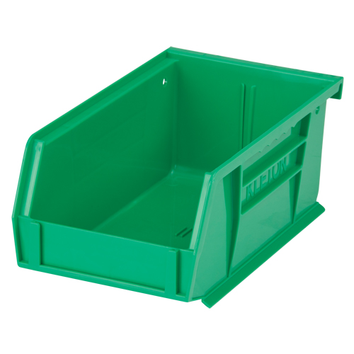 Stack & Hang Bin, 4-1/8" W x 3" H x 7-3/8" D, Green Seagulf Marine Industries Inc.