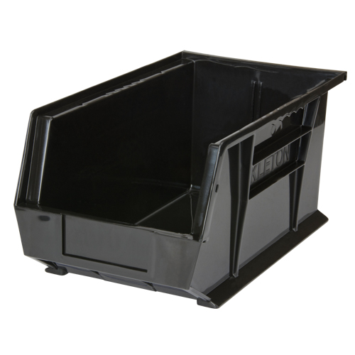 Bac empilable & &agrave; suspendre, 8-1/4" la, 7" h x 14-3/4" p, Noir Seagulf Marine Industries Inc.