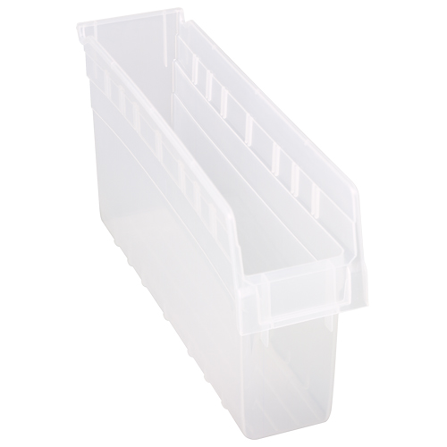 Bacs pour &eacute;tag&egrave;re Store-Max, 4-3/8" la x 8" H x 17-7/8" p, Transparent, Capacit&eacute; 56 lb Seagulf Marine Industries Inc.