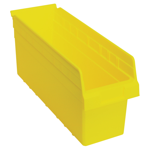 Bacs pour &eacute;tag&egrave;re Store-Max, 6-5/8" la x 8" H x 17-7/8" p, Jaune, Capacit&eacute; 56 lb Seagulf Marine Industries Inc.