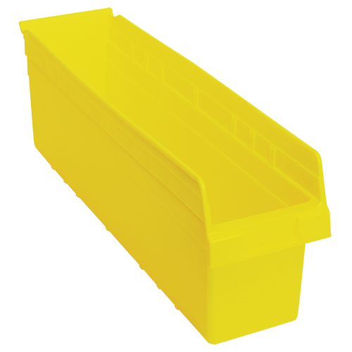 Bacs pour &eacute;tag&egrave;re Store-Max, 6-5/8" la x 8" H x 23-5/8" p, Jaune, Capacit&eacute; 68 lb Seagulf Marine Industries Inc.