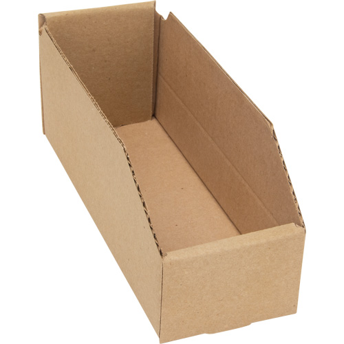 Boîtes profondes en carton ondul&eacute;, 3-3/4" la x 11-1/4" p x 4-1/2" h, Beige Seagulf Marine Industries Inc.