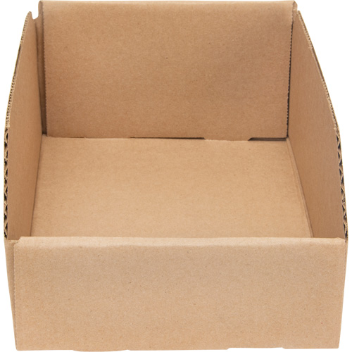 Boîtes profondes en carton ondul&eacute;, 7-5/8" la x 11-5/16" p x 4-1/2" h, Beige Seagulf Marine Industries Inc.