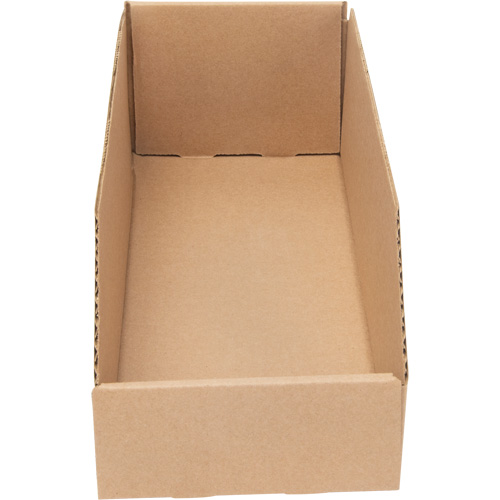Boîtes profondes en carton ondul&eacute;, 5-3/4" la x 17-1/4" p x 4-1/2" h, Beige Seagulf Marine Industries Inc.
