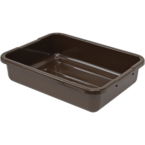 Bac d'entreposage tout usage &agrave; fond rainur&eacute;, 5" ha x 15" p x 21" lo, Plastique, Brun Seagulf Marine Industries Inc.