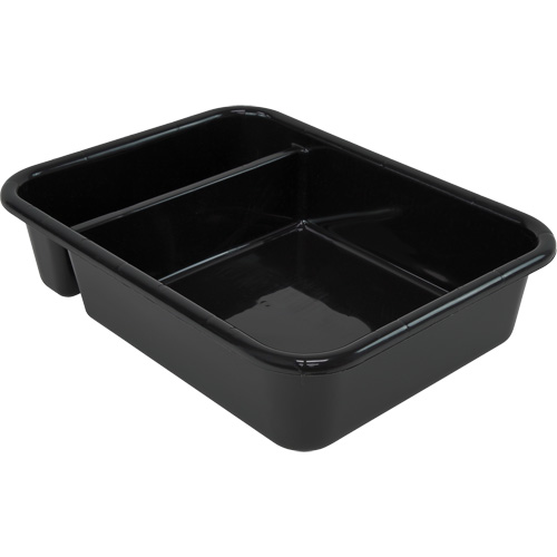 Bac d'entreposage tout usage &agrave; compartiment, 7" ha x 15" p x 20" lo, Plastique, Noir Seagulf Marine Industries Inc.