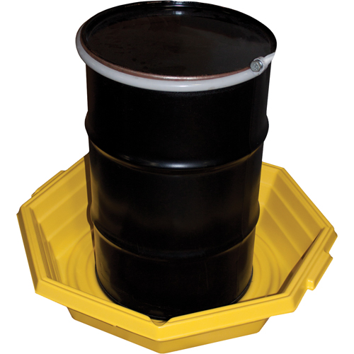 Plateaux Drums-Up, 37,5" lo x 37,5" la x 7,5" h, Cap. de d&eacute;versement 20 gal. US Seagulf Marine Industries Inc.