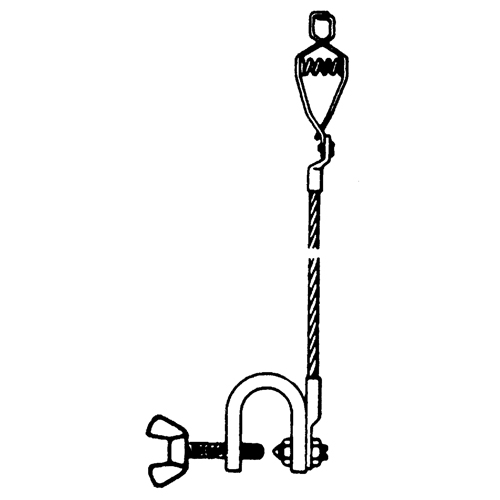 Light-Duty Bonding & Grounding Wire Assemblies - Alligator Clip & Small C-Clamps Seagulf Marine Industries Inc.